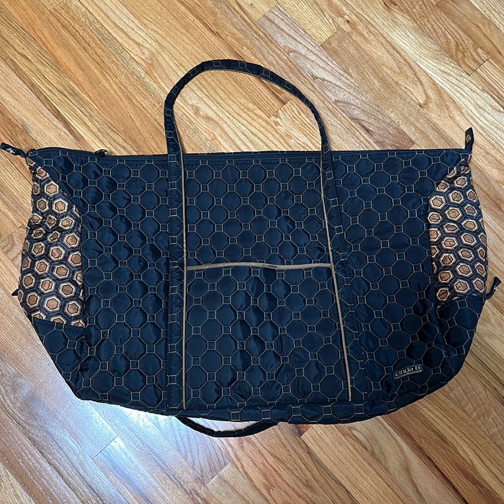 Cinda B Large Weekender Duffel bag